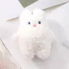 Muñeco de Peluche de Conejo Rizado de Dibujos Animados Accesorios para Muñecas Ropa Bolsas Zapatos y Calcetines Colgantes Accesorios para Joyería DIY Venta al por Mayor