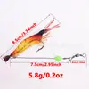 Cebo suave para pesca Luya tipo camarón de alta simulación con anzuelo camarón falso cebo falso camarón shihang biónico cebo Luya luminoso comercio electrónico transfronterizo venta al por mayor