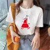 Camiseta de Manga Corta Versátil para Mujer Estilo Coreano y Japonés de Verano con Estampado Único de Dibujos Animados Lindos Diseño de Moda