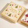 Accesorios Navideños para el Cabello Más Vendidos Transfronterizos, Caja de Embalaje Magnética con Tapa abatible, Caja de Regalo Personalizada para Tocados Navideños