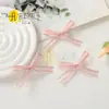 Lazo Coreano de Gasa 3D Atado a Mano para Ropa, Zapatos, Sombreros, Calcetines, Muñecas, Accesorios para el Cabello, Lazo Decorativo, DIY Hecho a Mano