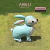 Novo Balão Animal com Rodas para Caminhar Decoração de Festa de Aniversário Infantil Adereços Barraca de Mercado Noturno Brinquedo ao Ar Livre Balão