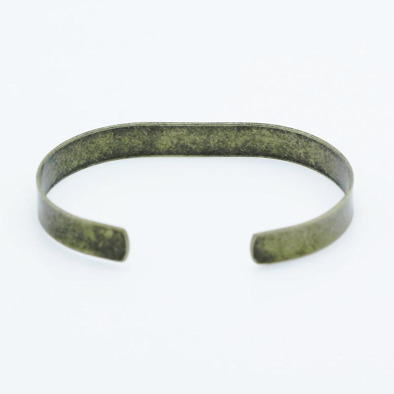 雅缤 厂家现货供应批发 情侣手镯 C形开口平面光面手镯YB26407