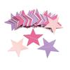 Cortina de Puerta de Papel Perlado de 4 m con Estrella de Cinco Puntas Plata Oro Tira de Flores Colgantes Cadena Decorativa de Papel Estrella Colgante Adornos Fiesta Boda
