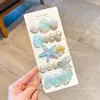 Pinza para el Cabello Flor de Brisa Suave de Verano 2026 Nuevo Estilo Vacaciones en la Costa, Accesorio para el Cabello Súper de Hada para una Sesión de Fotos de Ensueño