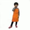 Delantal infantil de fábrica con logo impreso personalizado, manga, gorro de chef, turbante, traje, ropa de pintura, pintura para niños de preescolar