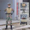 Traje de Camuflaje para Niños Niños Entrenamiento Militar Desarrollo al Aire Libre Campamento de Verano Ropa de Rendimiento de Fuerzas Especiales Primavera y Otoño