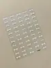 Patrón Minimalista de Hormiga Pegatinas Pequeñas para Uñas de Lazo Color Sólido Mini Lazo Ultra Delgadas Pura Deseo Decoraciones de Uñas Suaves Yt9021