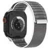 Adequado para Pulseira de Nylon com Padrão Ondulado Apple, Design de Fecho de Velcro, Pulseira de Relógio 38mm 42mm