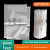 Saco ziplock PE embalagem de shorts íntimos saco de armazenamento 16 Saco plástico fosco de seda mensagem de aviso saco com fecho zip 20 * 30cm
