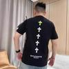 2024 Verão Nova Camiseta de Algodão de Manga Curta Masculina Camiseta da Moda Ins Top para Casais