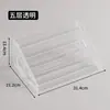 Estante de Exhibición Transparente para Cuentas de Colores, Soporte de Exhibición Multicapa, Caja de Herramientas de Almacenamiento para Kit de Materiales DIY, Estante de Almacenamiento Transparente para Cosméticos