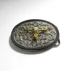 Comercio Exterior Estilo Vaquero Occidental Retro Hebilla Lisa Hebilla de Cinturón Accesorios para Cinturón Placa Hebilla Fabricante Venta Directa Mayorista
