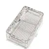 Caja de Almacenamiento Cosmético con Patrón de Glaciar, Lujo Ligero y Alto Valor Estético, Cesta de Almacenamiento para Baño con Asa, Caja de Almacenamiento de Escritorio, Artículo Más Vendido
