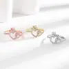 Anillo de amor con corona de princesa nuevo y popular transfronterizo para mujer estilo europeo y americano moda personalidad anillo de comida para comercio exterior