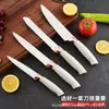Comércio Exterior Conjunto de Cinco Facas de Cozinha de Aço Inoxidável com Cabo de Cauda de Fênix, Conjunto de Cinco Peças de Utensílios de Cozinha Domésticos