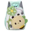 Mochila Escolar para Crianças, Novo Estilo, Alto Valor Estético, Fresca e Doce, Mochila Fofa de Abelhinha, Mochila para Jardim de Infância até 1ª a 3ª Série