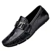 Zapatos de Hombre de Piel Genuina 2026 Nuevo Estilo Zapatos de Negocios Británicos Transpirables Suela Suave Zapatos Casuales Mocasines Slip-on Hombre