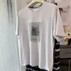 Camiseta de Manga Corta Estilo Retro Americano de Algodón Puro para Mujer 2026 Verano Nueva Top de Calle de Alta Moda con Diseño que Reduce la Edad