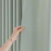 Bloqueio Total, Textura Fina, Qualidade Duradoura, Cortinas de Algodão e Linho Dupla Face para Sala de Estar e Quarto, Isolamento Térmico, Não Avermelhadas, Cortinas de Porta Feitas Sob Medida