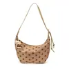 Bolso informal tipo bola de masa de lunares estilo coreano para mujer, nuevo bolso de hombro retro casual de gamuza, bolso cruzado para el día a día