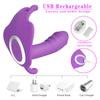 Vibrador feminino com controle remoto sem fio, simulação de borboleta, ovo de salto sexual, artigos para adultos mais vendidos na Amazon