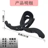 Pinza para el pelo grande popular con un tacto de alta gama, adecuada para cabello grueso, para recogidos en la parte posterior de la cabeza, pinza para el pelo de espiga, pinza de tiburón para mujer, al por mayor