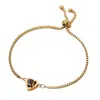 Pulsera de Acero Inoxidable con Proyección de Amor para Parejas, Superventas Transfronteriza, Gráficos a Color de Micrograbado de Alta Gama, Regalo Personalizado para el Día de San Valentín