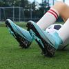 Nuevos Zapatos de Fútbol de Caña Alta con Tacos Largos para Hombre y Mujer, Adultos, Adolescentes y Estudiantes, Zapatos de Entrenamiento de Tacos Rotos Tf Venta al por Mayor de Comercio Exterior