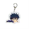 Gojo Satoru Llavero Periférico de Retorno de Hechizo Anime Shigeo Koyama Fushiguro Megumi Yuji Itadori Mochila Escolar Colgante de Regalo