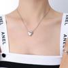 Europa e os Estados Unidos em sucção magnética pingente de amor personalidade colar Coringa feminino transfronteiriço aço titânio não desbota joias por atacado