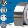 Cinta de aluminio con tela de fibra de vidrio engrosada, resistente a altas temperaturas, aislante, retiene el calor, a prueba de sol, impermeable, adecuada para campanas extractoras y estufas