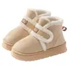 Botas de nieve de invierno para mujer, modelo nuevo 2026, de suela gruesa, que aumentan la altura, cálidas, forradas de felpa, impermeables, zapatos de algodón peludos para que las mujeres los usen al aire libre
