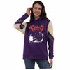 Sudadera con capucha de pareja con forro polar Berserk, leyenda del viento de la espada, sudadera con capucha transfronteriza con costuras en la capucha, suéter con capucha de anime