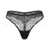 Tanga Sexy de Renda de Qualidade Transfronteiriça Europeia e Americana Sexy Pura Desejo Confortável Respirável Cintura Baixa Moda Roupa Íntima