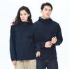 Chaqueta Softshell Estilo Camping al Aire Libre para Hombre Terciopelo Engrosado Impermeable Cortavientos Cálida con Capucha para Mujer Parte Superior Ropa de Trabajo Corporativa