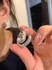 Anillo Abierto con Zirconia Personalizado Estilo Retro Forma de Serpiente Anillo de Luz de Anillo Lujo Gama Alta Anillo para Dedo Índice Moda Simple Temperamento Joyería de Mano