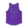 Chaleco sin mangas Americano Ropa de Entrenamiento Deportiva Holgada Secado Rápido Transpirable Malla Fitness Verano Ropa de Baloncesto Ropa para Correr