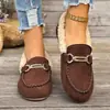 2026 Verano Nuevo Comercio Exterior Tallas Grandes Zapatos Casuales Cómodos de Moda Cálidos de Piel para Exteriores Talla Única