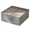 Almacenamiento de Armario Doble Fila Almacenamiento de Ropa Pantalones Caja de Almacenamiento Caja de Almacenamiento de Ropa para el Hogar Caja de Almacenamiento en Capas de Tela
