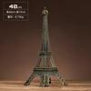 Adorno Torre Eiffel de París Romántico Artesanía de Metal de Hierro Sala de Estar Dormitorio Estudio Decoración de Escritorio