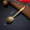 Espátula de acero inoxidable juego de utensilios de cocina para el hogar colador pala para freír utensilios de cocina espátula de cocina plato caliente colador al por mayor [