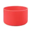 Capa de Silicone Personalizada com Logo Impresso para Copo Stanley, Cor Sólida, Suporte Criativo DIY para Copo de Gelo Esportivo