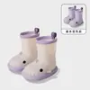 Galochas de Chuva de Tubarão que Mudam de Cor para Meninos e Meninas, Antiderrapantes, Novo Modelo 2026, Galochas para Bebês e Crianças Pequenas, Sapatos de Água para Jardim de Infância
