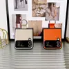 Adecuado para Samsung Z Flip 30% de descuento Funda para Teléfono con Pantalla Plegable Z Flip6/5 Estilo Anillo con Patrón Puro Funda Protectora Anticaída