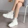 Zapatillas de Malla Transpirables Estilo Papá para Mujer, Nuevo Estilo Verano 2026, Versátiles Deportivas Casuales Blancas de Suela Gruesa para Estudiantes, Zapatos de Mujer de Moda