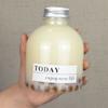 Muestra de disparo botella desechable para bebidas Botella de té de leche gruesa de moda Botella de plástico alimentario PET transparente Fábrica outlet