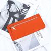 Billetera Larga de Piel de Vaca de Primera Capa Pura para Mujer, Nuevo Modelo 2026, Moda Japonesa y Coreana, Ultradelgada, Múltiples Ranuras para Tarjetas, Cabe Teléfono Móvil, Billetera Larga