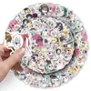 53 miles de pegatinas de graffiti de flores de amor personalizadas transfronterizas dibujos animados día difuso juego decoración taza teléfono móvil pegatinas al por mayor