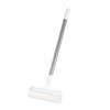 Dispositivo para pegar pelo telescópico con mango ampliado de 16 cm, cepillo rodillo, papel adhesivo para polvo, mopa de papel, rodillo removedor de polvo, mango largo, para pegar pelo